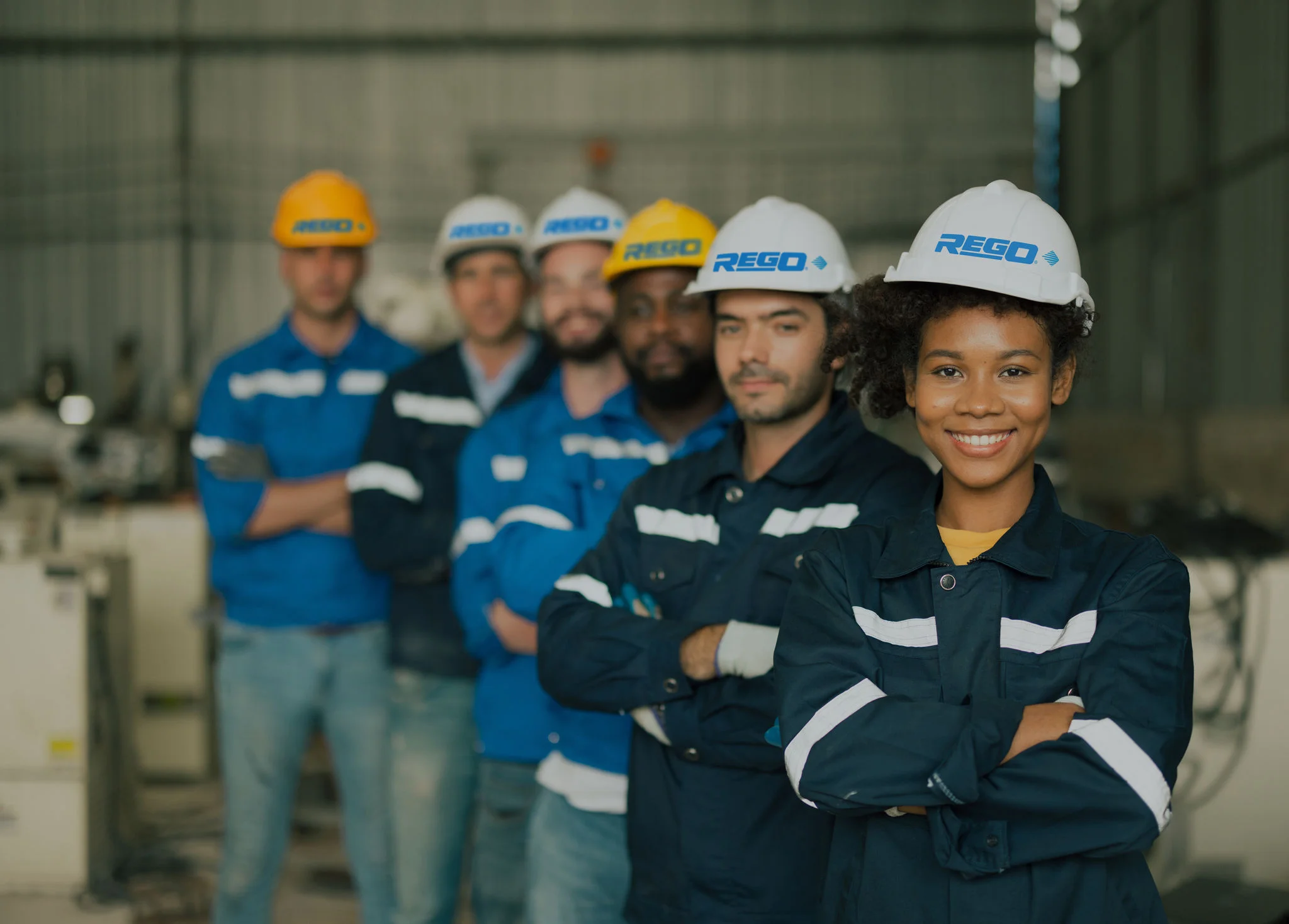 Female robotic technician take on unconventional leadership responsibilities. A workplace that is diverse and inclusive, with equal opportunity for all and a low impact of bias and discrimination.